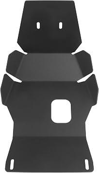 CHIFUN Skid Plate Compatible with HONDA 2021-2024 CRF300L CRF 300 L Rally Motorcycle Lower Engine Guard Bottom Protection Aluminum Belly Pan Black
