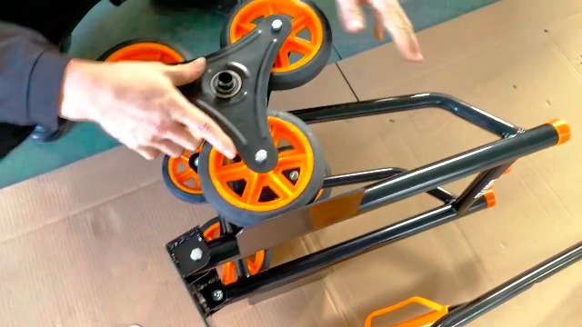 Carretilla para escaleras GarveeTech con 6 ruedas y capacidad 440 lb miniatura 7