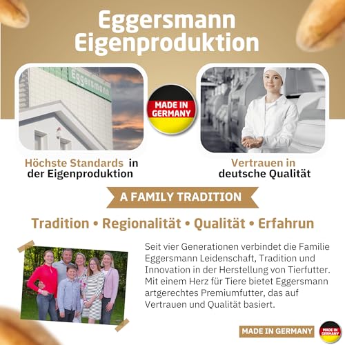 Eggersmann Körnerpick Hühnerfutter 25 kg Körnerfutter Basic - Basic Hühner Körnerfutter Geflügelfutter - Premium Körnermischung für Hühner Gänse und Enten