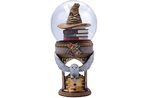 Nemesis Now Harry Potter Hogwarts Enchanting Snowglobe featuring Hedwig and Sorting Hat