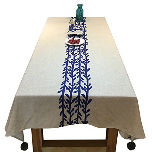 MU Mesa de Comedor de Estilo Europeo con Mantel de Mesa de Estilo Mantel Mesa de Mantel de Mantel Creativo Restaurante de cafetería Mantel de Tela Mantelería de Bordado de decoración