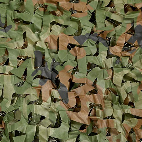 DW Jungle Camouflage Net Visor Camouflage Camouflage Net, Tente de Couvert de Tente de Camping-Car Camouflage Militaire de Montagne Vert Décoration Net Chasse, Différentes Tailles - Image 6