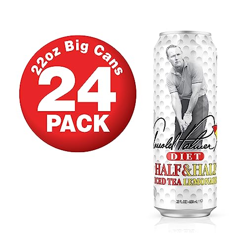 Image of AriZona Diet Arnold Palmer Half and Half - Big Can, 22 Fl Oz (Pack of 24)