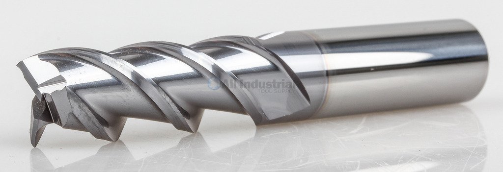 Best Cyber Deals 🔥 YG-1 28565TC Carbide Alu-Power End Mill, 3 Flute, 45 Degree Helix, Regular Length, Square, TiCN Finish, 2 Length, 3/16