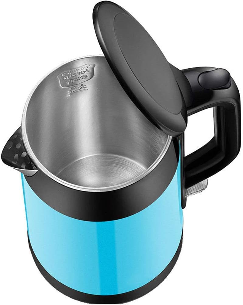 1.7L大口径電気ケトル、人体に無害、304ステンレス鋼自動電源オフ断熱ケトルプレゼント