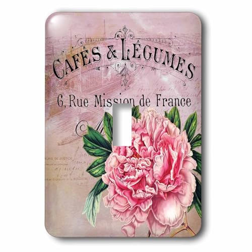 Interrupteur à bascule pour rénovation de plaque électrique florale - 2