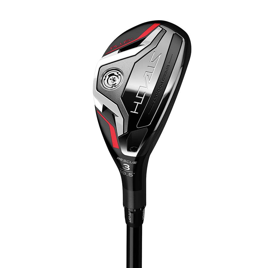 Left Handed TaylorMade Stealth Plus #3-19 Rescue, HZRDUS Smoke RDX Regular Flex