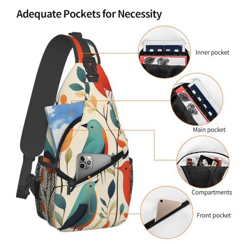 Bolso tipo bandolera pequeño para senderismo unisex miniatura 4