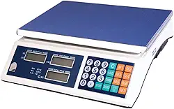 Balança Digital Eletrônica Comercial Display Duplo Bivolt 110/220v Pesa de 200g até 40kg