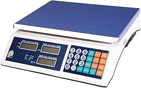 Balança Digital Eletrônica Comercial Display Duplo Bivolt 110/220v Pesa de 200g até 40kg