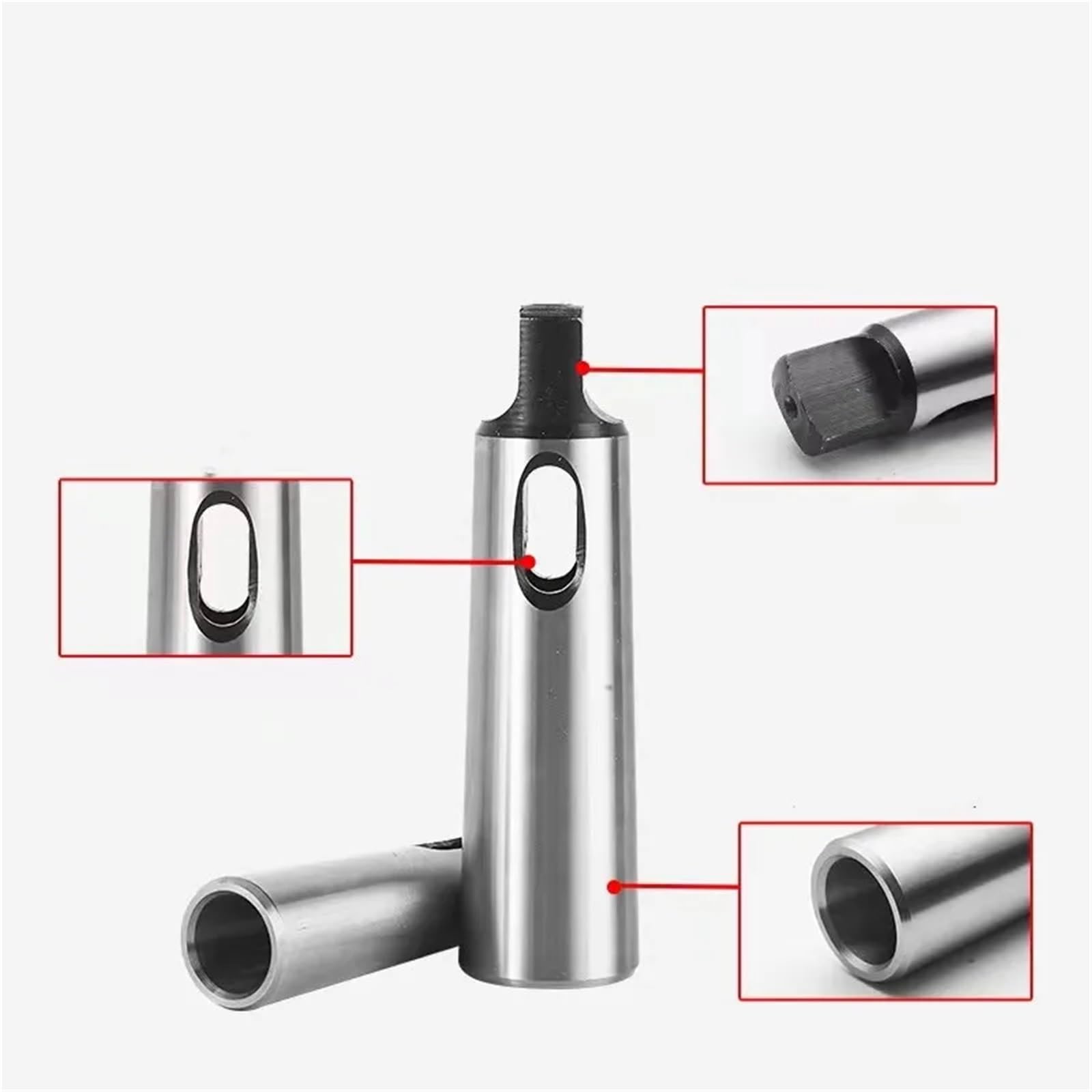 1 Uds Funda Reductora Elija MT1 a MT2 a MT3 a MT4 Adaptador de Cono Morse, Funda de Cono Morse, Accesorios de maquinaria Iathe(MT2-MT5)