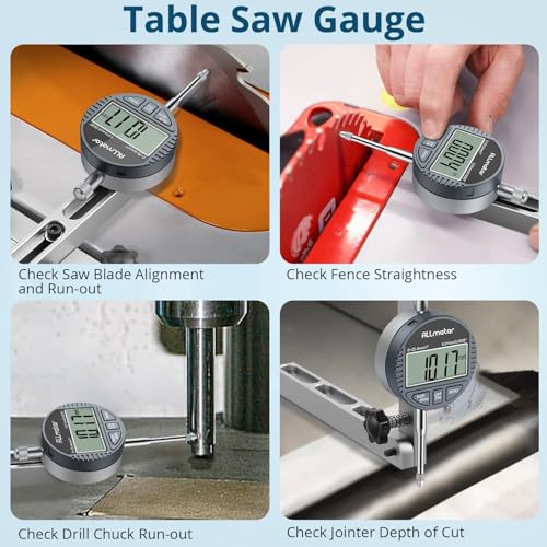 Allmeter DIGITAL TABLE SAW CALIBRATION DIAL GAUGE Digital Table Saw Gauge thumb #3