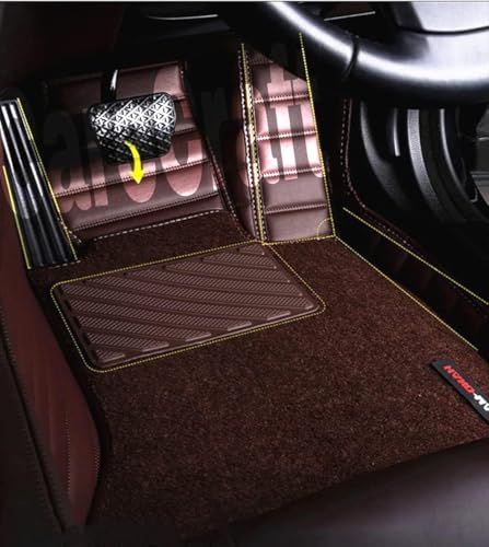 Image of Mr Mattie 10D Mat Compatible with Innova Hycross - Coffee with Coffee