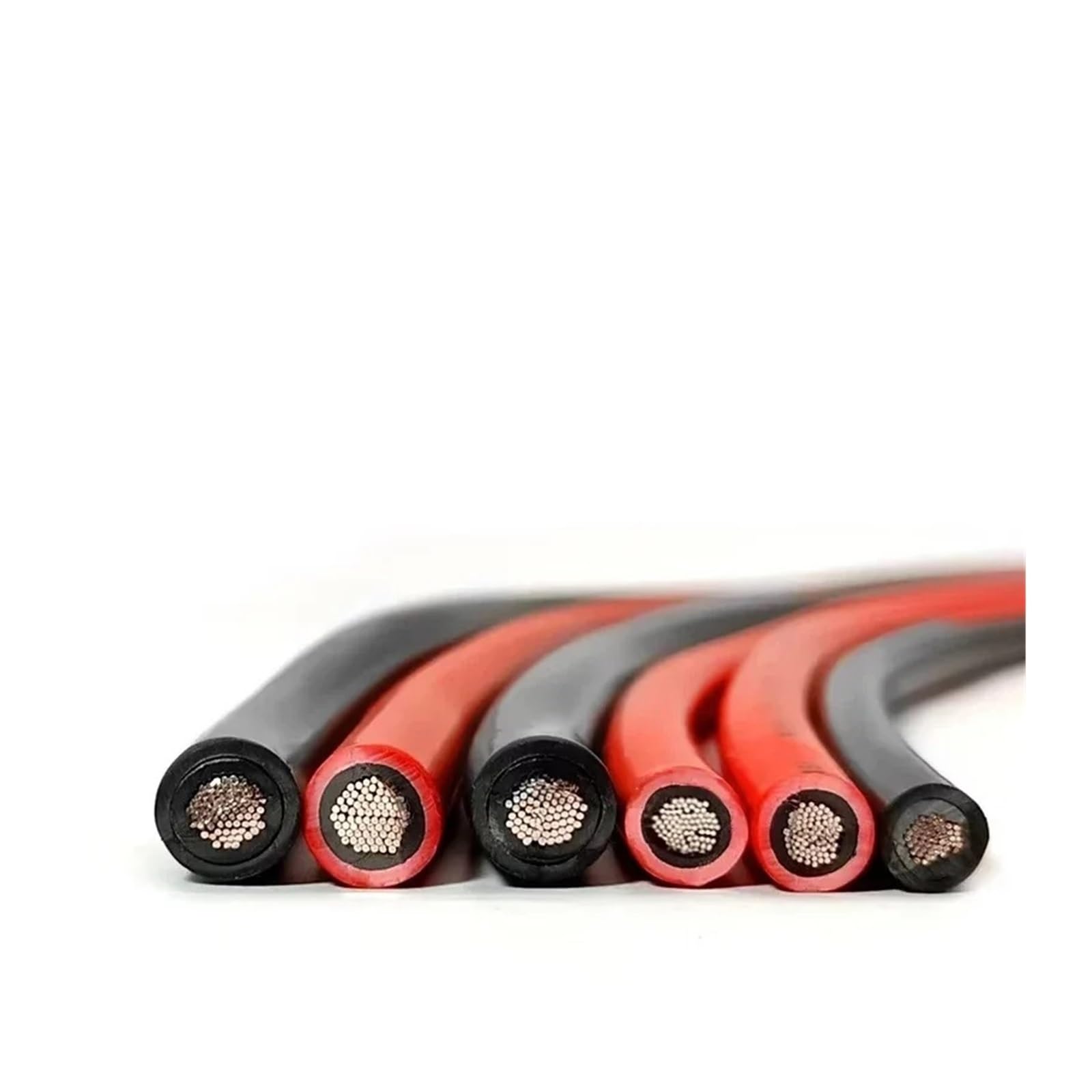 5-100m Fotowoltaiczny Kabel Słoneczny 12 10 14AWG Czerwony Czarny Cynowany Przewód Elektryczny Z Miedzi Do Przedłużacza Złącza Panelu
