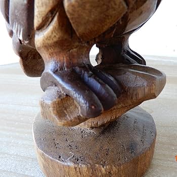 Amazon.co.jp: ウッドギャラリー樹 木乗りフクロウ S ふくろう