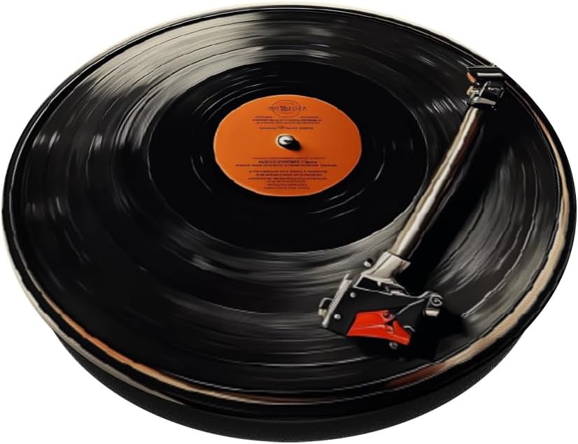 Vinyl Record Player Vinyl Collector Retro Music Lover PopSockets Adhesive PopGrip - Image 2