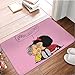 Mafalda Miguelito Comic Bath Anti-Rutsch-Teppich Kiss Chuik Schlafzimmermatte Willkommens-Fußmatte Home Decoration Rug