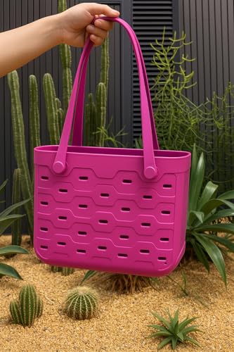 Rubber Large Beach Tote Bag Portable Travel Bag Waterproof Travel Handbags, Storage Bags for Beach all Purpose3