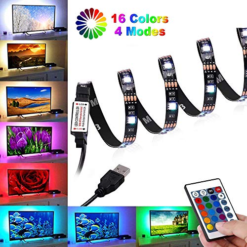 Kit Luci LED RGB Per Armadio - 4 Barre Da 30 Cm, Controllo App E Telecomando, Sincronizzazione Musica, Multi-colore