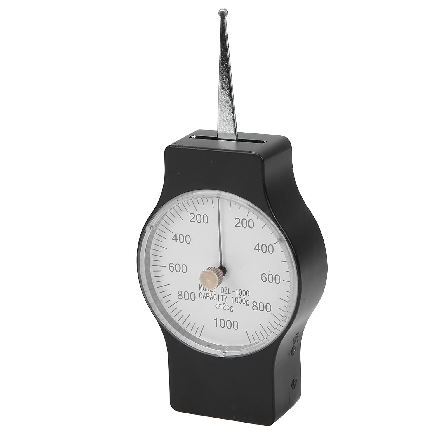 Dial Tension Meter Single Needle Dynamometer Tension 1000g - Accurate Mechanical Dial, Portable Handheld Tool for Pull Test and Pressure Measurement