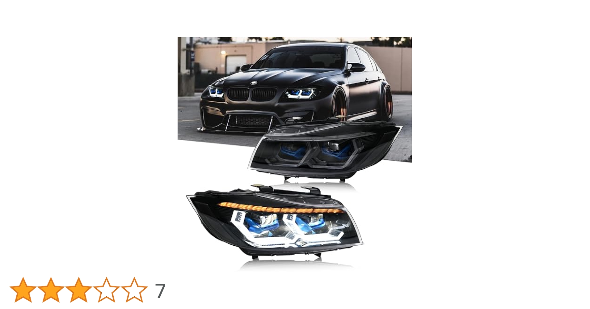 BMW E90 前期ヘッドランプ 要在庫確認 BMW E90 前期用 バイキセノン ヘッドライト 左右