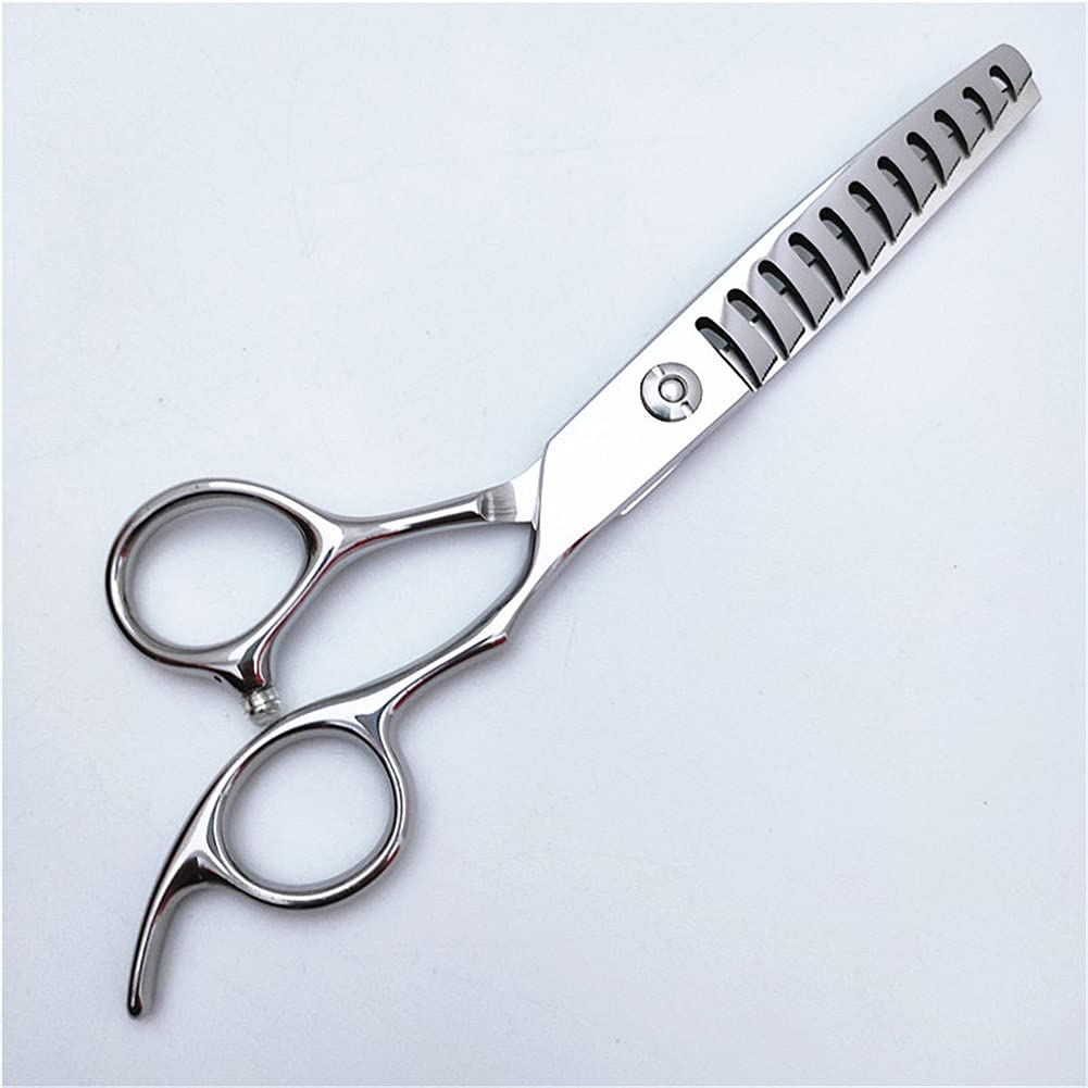 Ciseaux De Ciseaux De Cheveux Et Ciseaux À Ciseaux De Cheveux, Ciseaux De Coupe De Cheveux en Acier Inoxydable De 6,0 Pouces, Barbiers Ou Usage Domestique, Lumière Et Forte