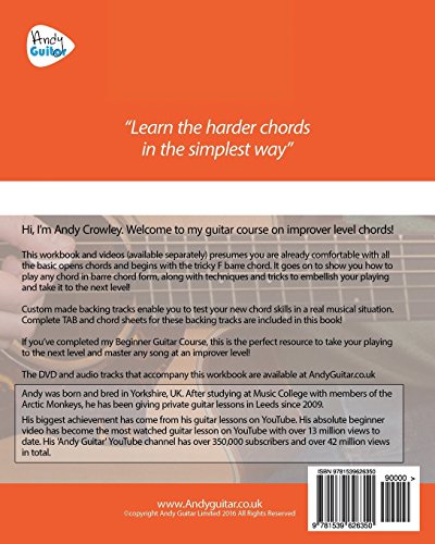 Andy Guitar Improver Barre Chords: Barre Chords