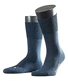 Business FALKE 3 Paar Run SO Socken 16605 Sportliche Allround-Socke UNISEX, Farbe:Navyblue Melange 6490, Socken & Strümpfe:42-43