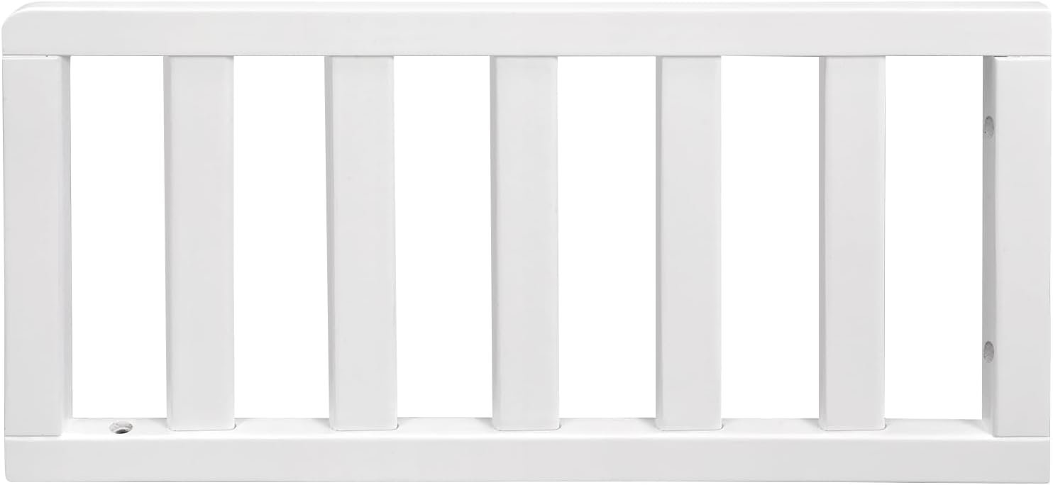 Toddler Bed Conversion Kit (M12599) - CPSC Certified, Toddler Safe Guardrail Compatible with Davinci Crib: Charlie (M12801), Grove (M9301), Liam (M13401G), Nathan (M12501), White