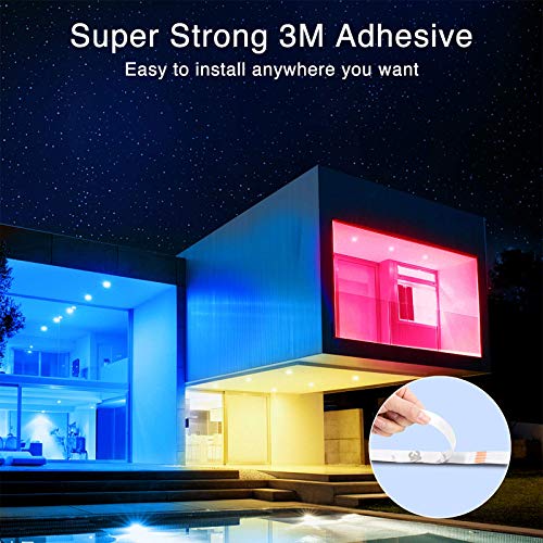 Volivo 65.6Ft Led Strip Lights Led Lights For Bedroom,Color Changing With 44 Keys Remote For Room, Party, Home Decoration #TOP4