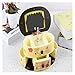 ZAJ Caja de música Rosada Hermoso Ballet Dancer Muñeca Organizador de joyería Maquillaje Caja Portátil Musical for niños Niñas Niños Regalo 1pc (Color : Yellow)