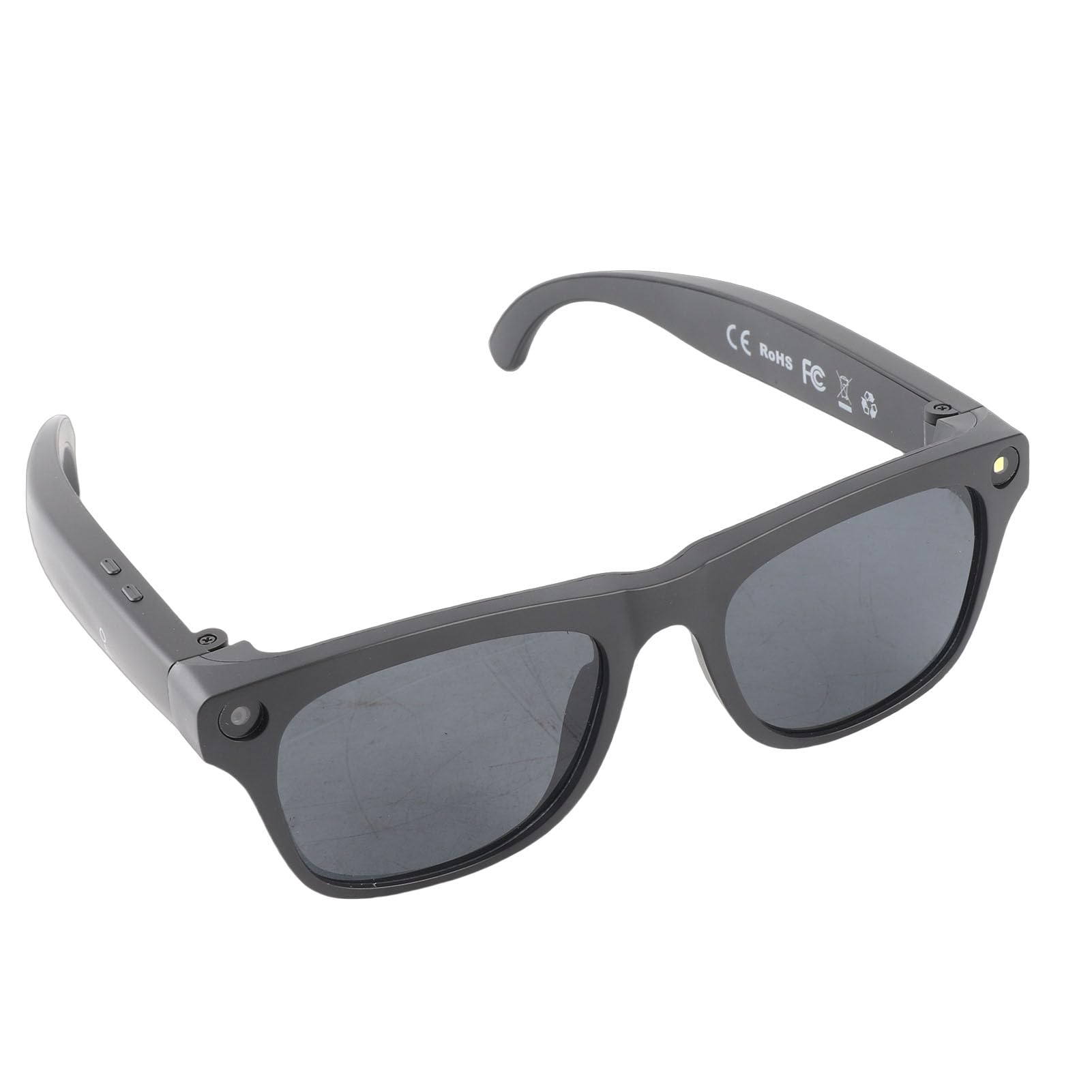 Ejoyous Gafas Inteligentes con Cámara 4K, Flash, Bluetooth 5.4, Altavoces