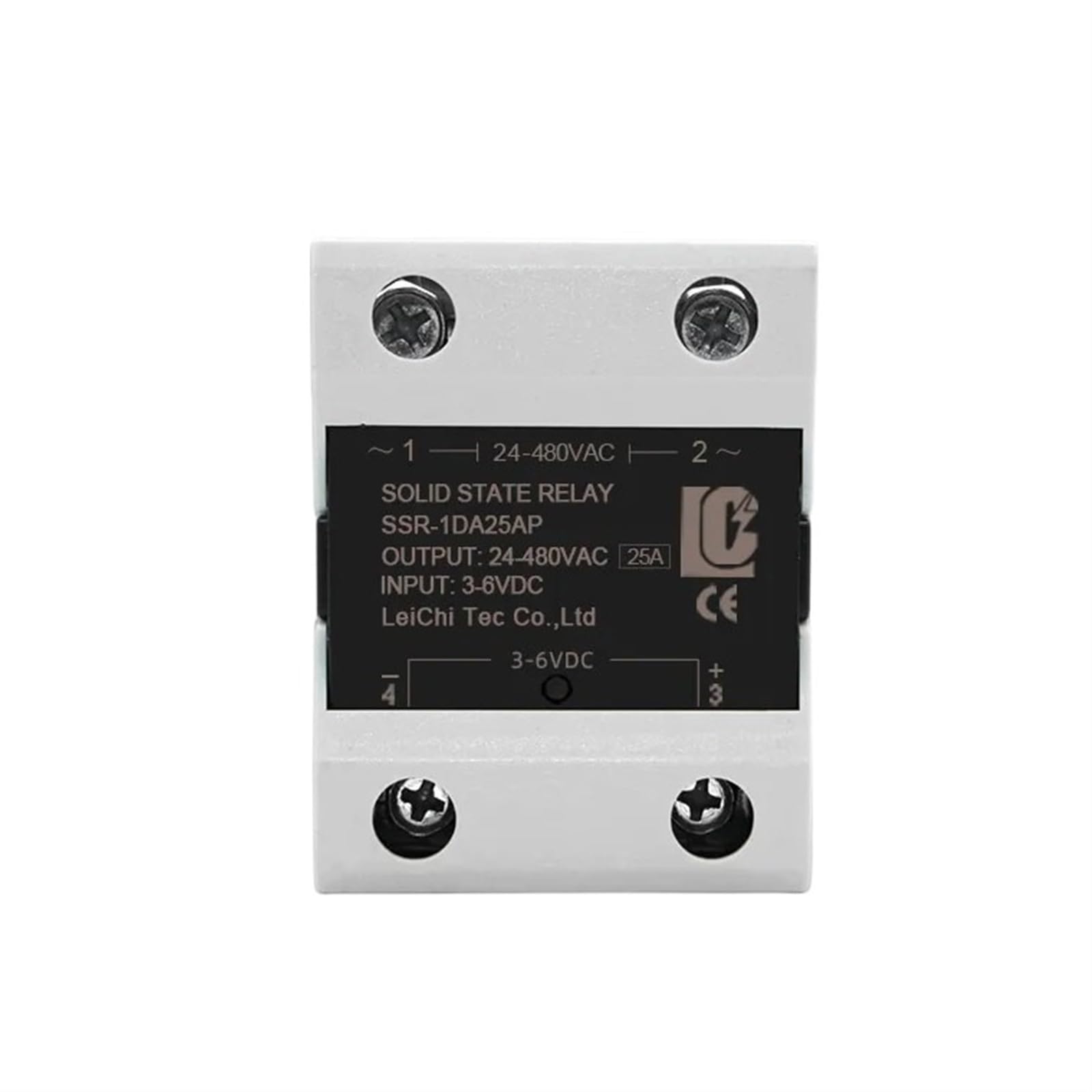 WEUSANXPL SSR Random Type DC Control AC Single Phase Solid State Relay 10A 25A 40A 60A 80A 100A 120A(80A)