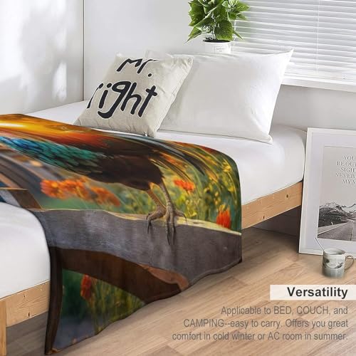 Manta cálida de 150x200 cm para sofá y cama en color gris 7