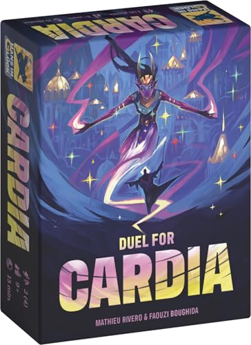 Duel for Cardia - Thrilling Strategy Card Game of Magic and Intrigue Set in a Mystical City, Fun for Family, Kids & Adults, Ages 9+, 2-4 Players, 15 Minute Playtime