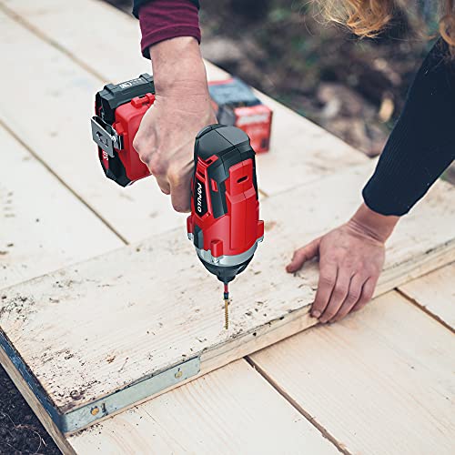 Populo Cordless Impact Driver Set With Bit Holder thumb #6