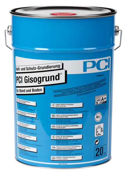 PCI Gisogrund Haft- und Schutzgrundierung 20 l - Zum feuchtigkeitsbremsenden Verfestigen und Grundieren