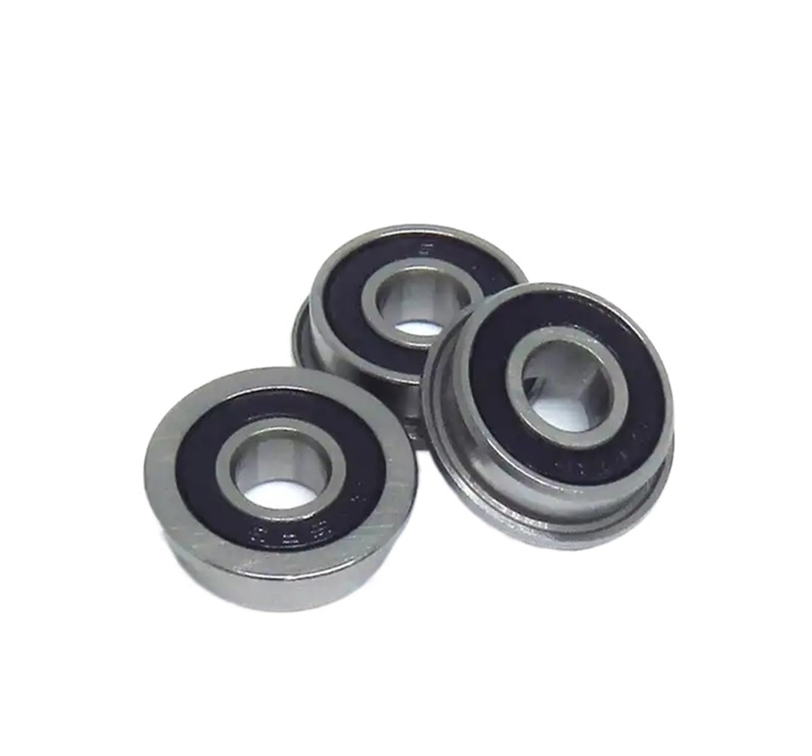 VSPPJYFG Bimetal Seal Shield Micro deep Groove Bearing 10pcs F695-2RS 5 * 13 * 4mm ABEC-7 Flanged Miniature Ball Bearings