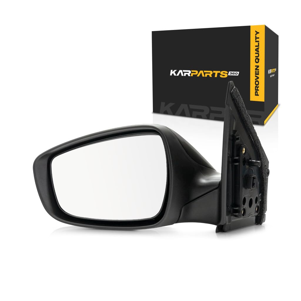 For Hyundai Accent 2012 13 14 15 2016 Door Mirror Driver Side | Power | Non-Heated | Paint To Match | Replacement For 87610-1R210 | HY1320180