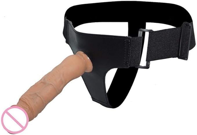 Juguetes sexuales pareja-Consolador vibrador realista banda ...