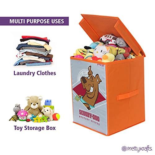 Image of Scooby Doo Toys Organizer Storage Box with Top Lid for Baby Boy's and Baby Girl's,(Pack of 1)