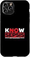Vista 29 de Know Sepsis Sepsis Warrior Sepsis Awareness Case for iPhone 16