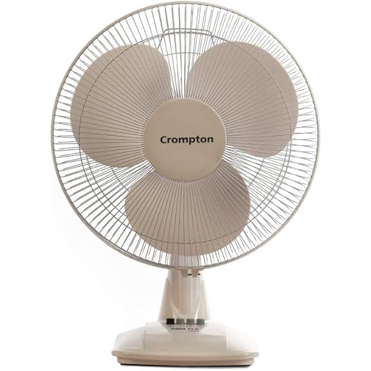 Crompton Hiflo Neo 16 Inch Table Fan 400mm kd White