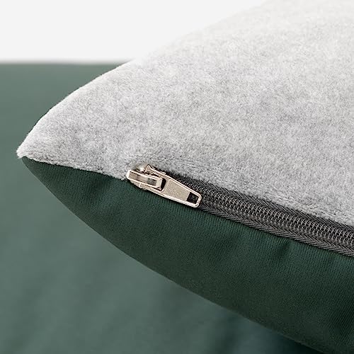 Doctor Bark Country Kissen Cover - Überzug Für Country Hundekissen XL - Flauschige Fleece-Liegefläche - Waschbar - GreenLabel (Cover - XL, Grün)