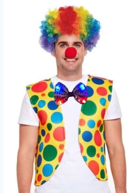 6PCS LED Sequin Necktie Electric Bright Light Up Men's Bow Ties Women Kids Flashing Bowties Glow Party Rave Festival School - Image 5