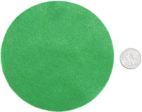 Image of Playfully Ever After Green Craft Felt Circles (5 Inch - 18pc)