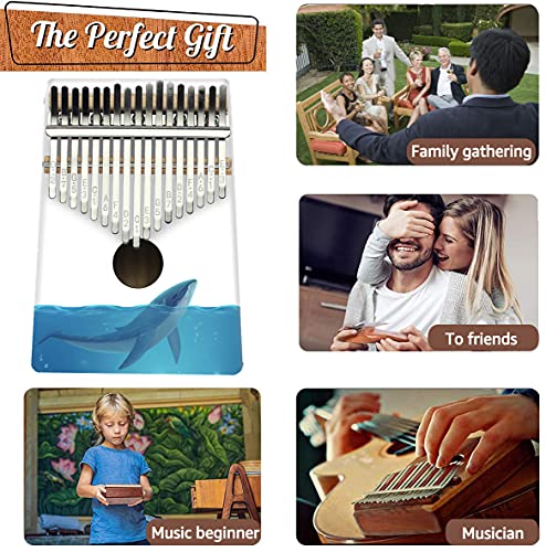 Hearda Kalimba 17 clés Instrument de Musique, Portable Pouce Piano Africain Marimba Kalimba Cadeau Kit avec Accordeur… - Les Beatles, Paul McCartney, John Lennon, RIngo Starr, George Harrison Hearda Kalimba 17 clés Instrument de Musique, Portable Pouce Piano Africain Marimba Kalimba Cadeau Kit avec Accordeur… – Image 7
