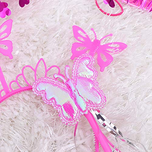 Amosfun Ragazze Farfalla, Fata e Ali d'Angelo per