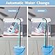 Mulmsauger Aquarium Elektrisch, Aquarium Sauger 6 in 1 Aquarium Reinigungsset für Aquarium, Mit 6 Funktionellen Bürstenköpfen Mulmsauger Aquarium 36W für Wasserwechsel und Bodengrund Reinigen (Weiß)