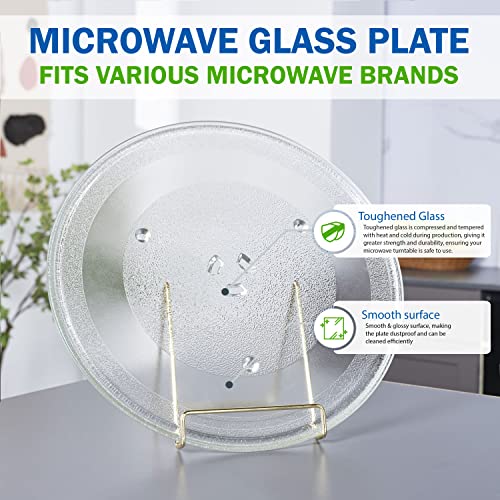Replacement For Ge Wb39X10032 Microwave Glass Turntable Plate/Tray 13 1/2 Inches #TOP1